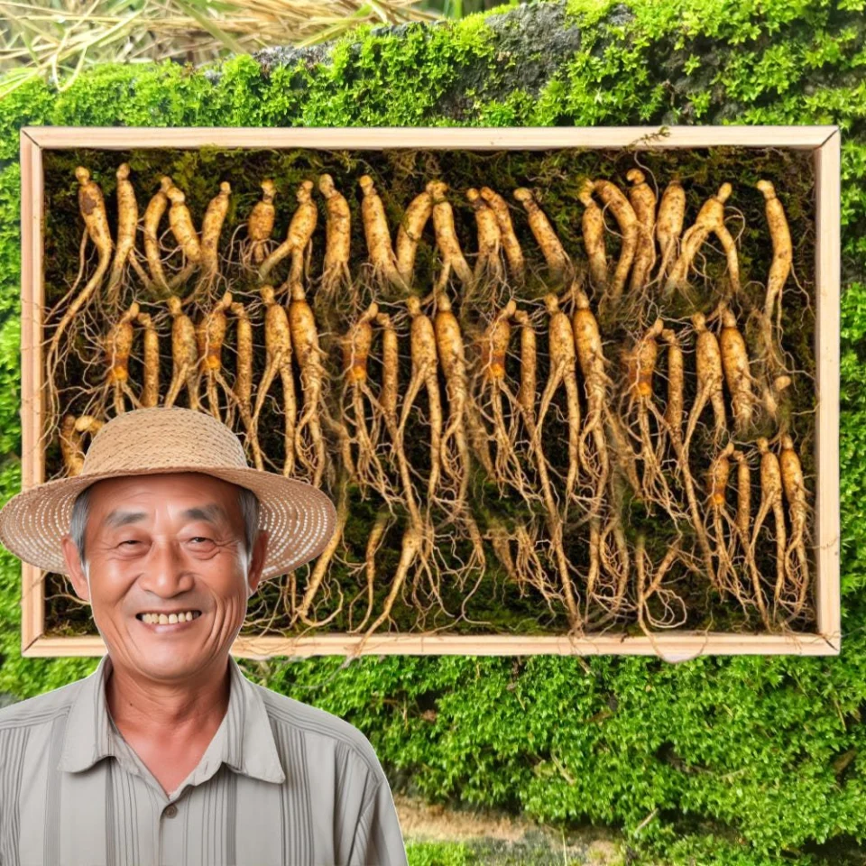 산삼 5~6년 못난이 30뿌리 산양삼 산양산삼 장뇌삼 선물세트