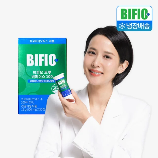 비피오 트루 100억 비피더스균 조여정 비피더스유산균 30캡슐, 1개