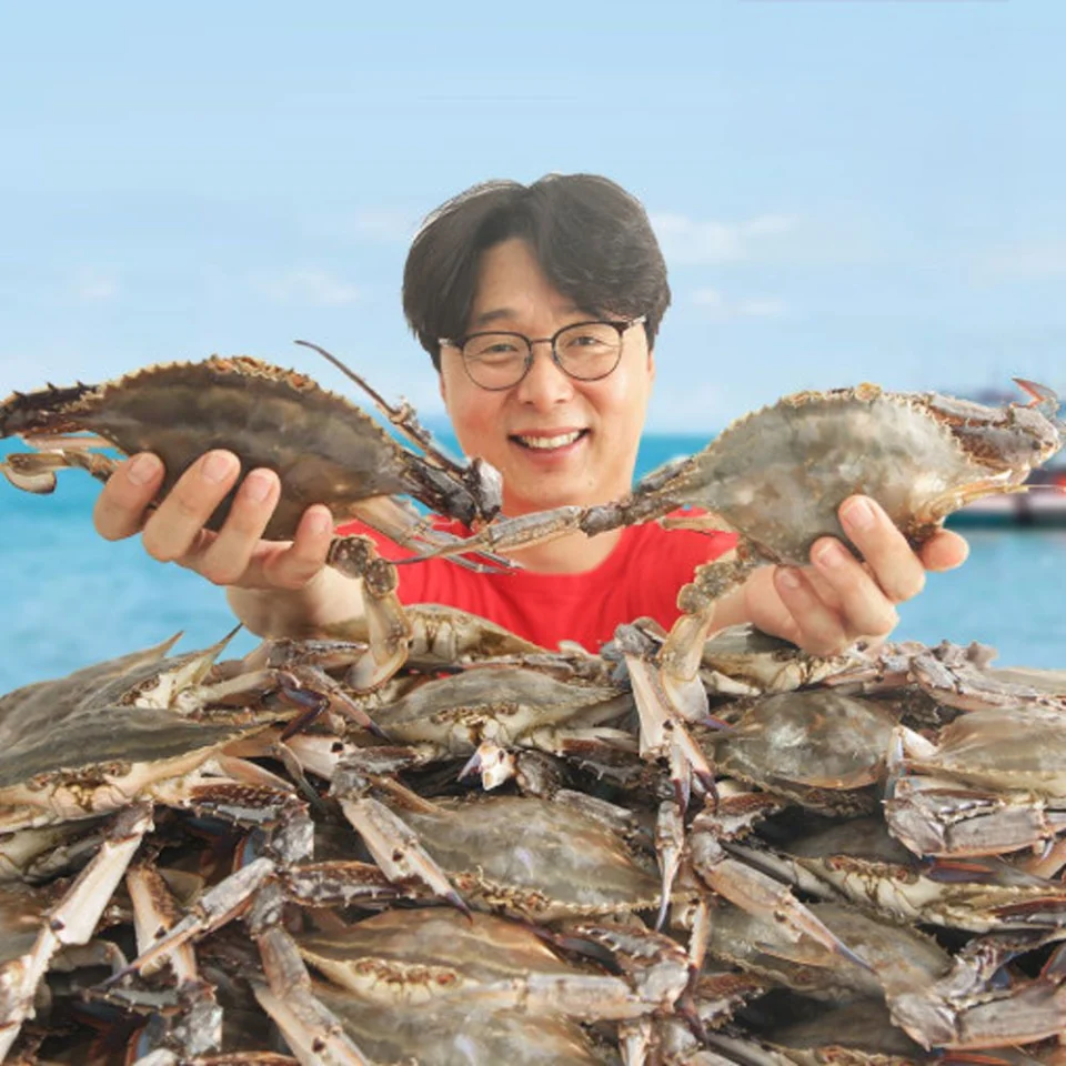 제철 꽃게 2kg 가을 봄 활꽃게 숫꽃게 암꽃게 냉동 급냉 절단